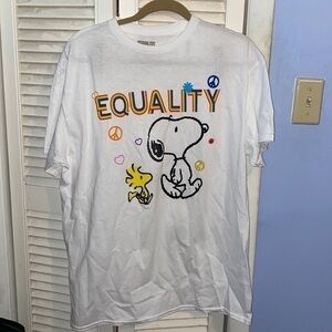 Snoopy Equality t shirt